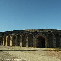 Buy canvas prints of Pompeii Arena by Rob Hawkins