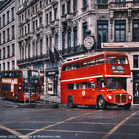 Buy canvas prints of Fleet St Routemaster  by Rob Hawkins
