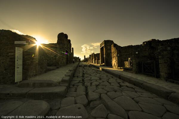 Pompeii Starburst Picture Board by Rob Hawkins