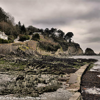 Buy canvas prints of Lee Bay by Alexia Miles