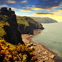 Buy canvas prints of Valley of the Rocks 2 by Alexia Miles