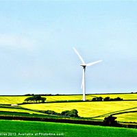Buy canvas prints of Wind Turbine 2 by Alexia Miles