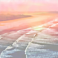 Buy canvas prints of Pink Ocean by Alexia Miles