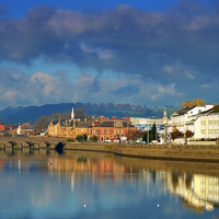 Buy canvas prints of Barnstaple by Alexia Miles