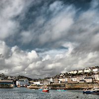 Buy canvas prints of  mevagissey by Alexia Miles