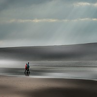 Buy canvas prints of Misty walk by Alexia Miles