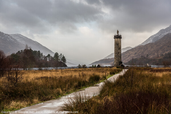 Glenfinnan Monument, Loch Shiel Picture Board by Douglas Kerr