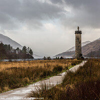 Buy canvas prints of Glenfinnan Monument, Loch Shiel by Douglas Kerr