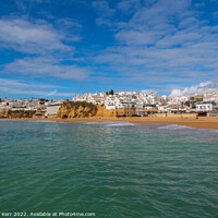 Buy canvas prints of Praia dos Pescadores, Albufeira, Algarve by Douglas Kerr