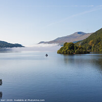 Buy canvas prints of Morning clouds on Loch Tay by Douglas Kerr