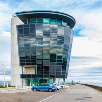 Buy canvas prints of Aberdeen Harbour Control Tower by Douglas Kerr