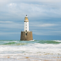 Buy canvas prints of Rattray Head Lighthouse, centred by Douglas Kerr