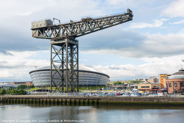 Finnieston Crane & SEC Hydro, Glasgow, Scotland Picture Board by Douglas Kerr