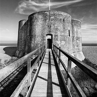 Buy canvas prints of Martello Tower by Mike Sherman Photog