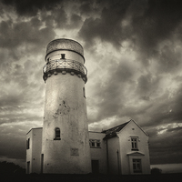 Buy canvas prints of  Hunstanton Lighthouse by Mike Sherman Photog