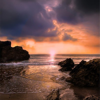 Buy canvas prints of Cornish Sunrise by Mike Sherman Photog