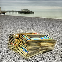 Buy canvas prints of Worthing Beach by Mike Sherman Photog