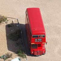 Buy canvas prints of Red Bus by Terry Senior