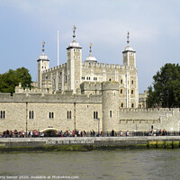 Buy canvas prints of The Tower of London with Entry to Traitors Gate by Terry Senior