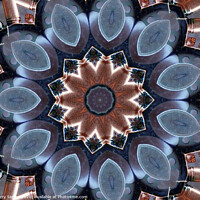 Buy canvas prints of Copper Coils kaleidoscope by Terry Senior