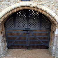 Buy canvas prints of Traitors Gate at the Tower Of London by Terry Senior