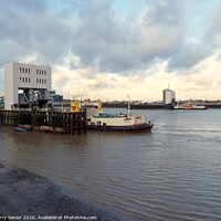 Buy canvas prints of Woolwich Ferry on the River Thames, London by Terry Senior