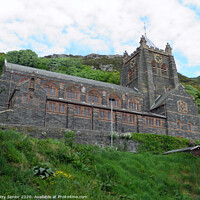 Buy canvas prints of St John the Evangelist's Church Barmouth North Wales by Terry Senior