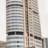 Buy canvas prints of Leeds Skyscraper Bridgewater Place, nicknamed The  by Terry Senior