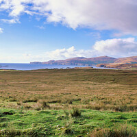 Buy canvas prints of Panorama of Sligachan, Cuillin Hills, Isle of Skye by Terry Senior
