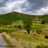 Buy canvas prints of Panoramic view of the Derbyshire Peak District by Terry Senior