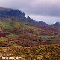 Buy canvas prints of Quiraing sited at the northern most end of the Tro by Terry Senior