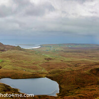 Buy canvas prints of Quiraing sited at the end of the Trotternish Ridge by Terry Senior