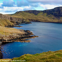 Buy canvas prints of Moonen Bay, on the west coast of the Isle of Skye by Terry Senior
