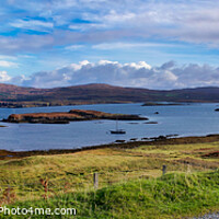 Buy canvas prints of Loch Pooltiel on the Duirinish peninsula, on the I by Terry Senior
