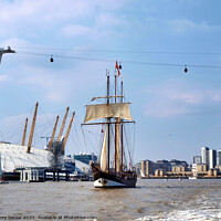 Buy canvas prints of Oosterschelde at the Tall Ships Regatta – Greenwich Pennisula by Terry Senior