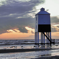 Buy canvas prints of The Low Lighthouse is one of three lighthouses in Burnham-on-Sea, by Terry Senior