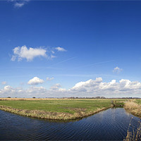 Buy canvas prints of Thurne Mill Panoramic by Paul Macro
