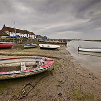Buy canvas prints of Moody Staithe by Paul Macro