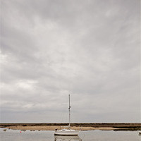 Buy canvas prints of Burnham Boat Reflection by Paul Macro