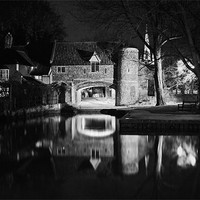 Buy canvas prints of Pulls Ferry at Night by Paul Macro