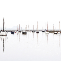 Buy canvas prints of  Burnham Overy Boat Reflections by Paul Macro