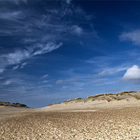 Buy canvas prints of Vast beaches and Skies of Holkham by Paul Macro