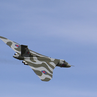 Buy canvas prints of  Avro Vulcan XH558 at RAF Fairford (RIAT) 2015 by Chris Turner