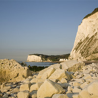 Buy canvas prints of Morning at the White Cliffs of Dover by Ian Middleton