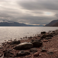 Buy canvas prints of Morning over Loch Ness by Ian Middleton