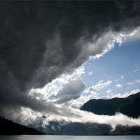 Buy canvas prints of There's a storm brewing! by Ian Middleton