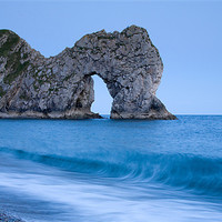 Buy canvas prints of Evening at Durdle Door by Ian Middleton