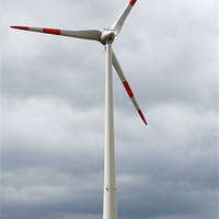 Buy canvas prints of Wind turbine in Germany by Ian Middleton