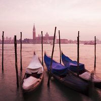 Buy canvas prints of Venetian sunset by Ian Middleton