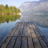Buy canvas prints of Visions of Bohinj by Ian Middleton